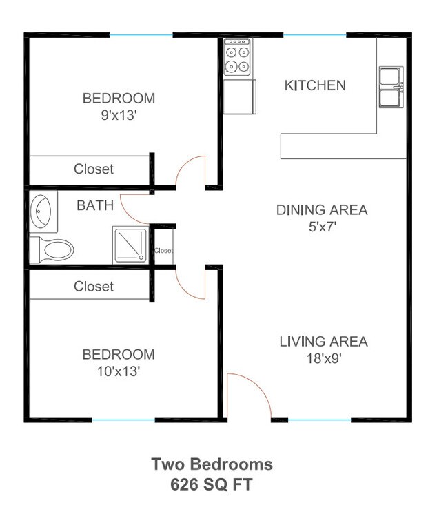 Unit 231 231 floor plan
